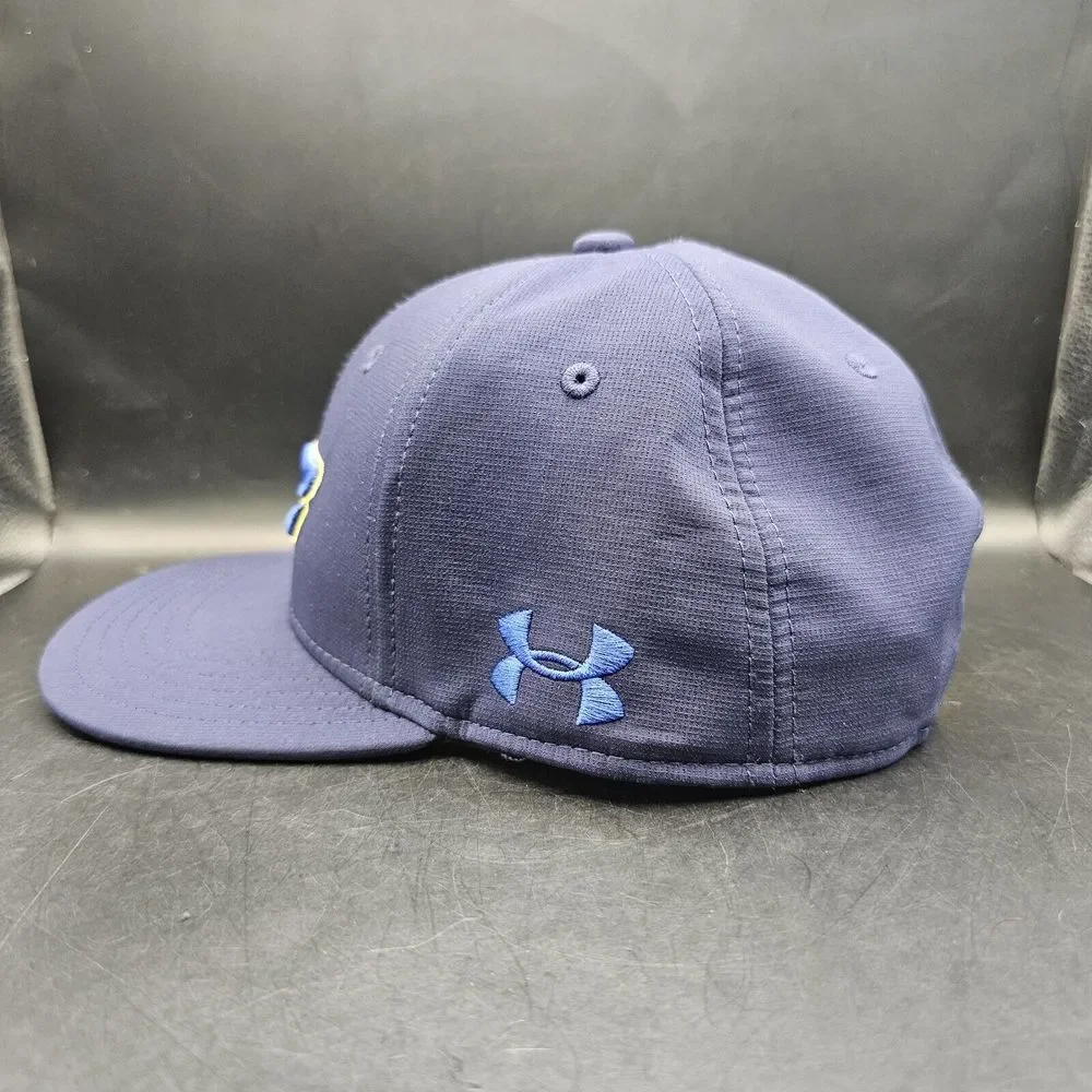 Under Armour SC Stephen Curry SnapBack Hat‎ Cap Youth Size Blue and Yellow